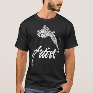 Tätowierer-Künstler Kursiv-Tätowiergerät T-Shirt
