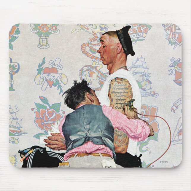 Tätowierer Mousepad (Vorne)