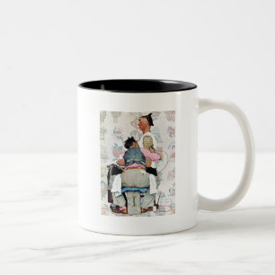 Tätowierer Zweifarbige Tasse