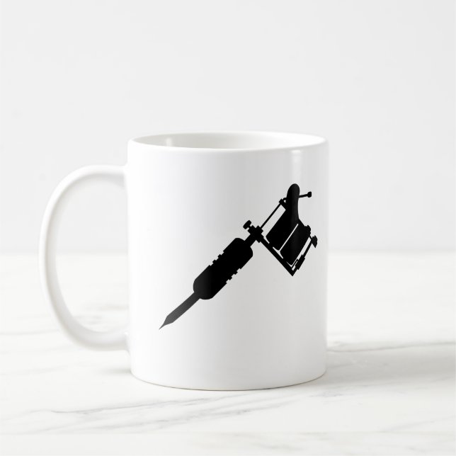 Tätowierpistole Kaffeetasse (Links)