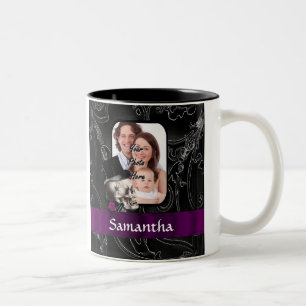 Tätowierskull Zweifarbige Tasse