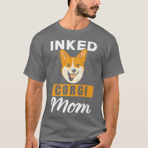 Tätowierte HundemammaTätowierte Corgi-MamaCorgi557 T-Shirt