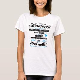 Tätowierte Krankenschwester Krankenpflegerin T-Shirt