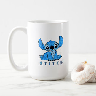 Tätowierter blauer Außerirdischer im Stammesstil - Kaffeetasse