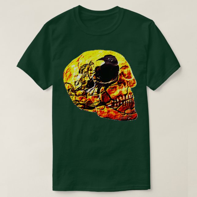 Tätowierter Rübschädel T-Shirt (Design vorne)