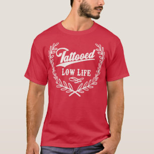 Tätowiertes Abschaum T-Shirt