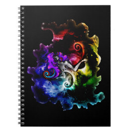 Tätowiertes Notizbuch Notizblock