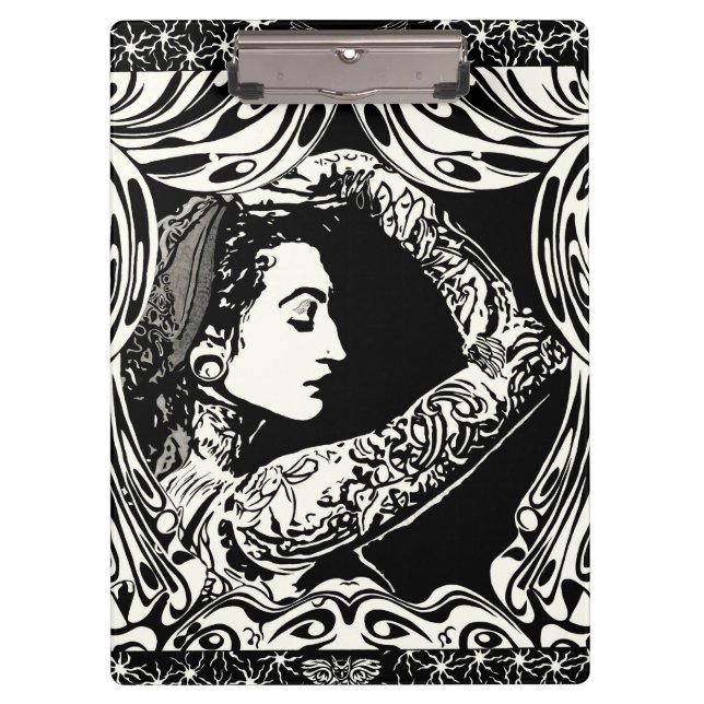 Tätowiertes Sinti und Roma Klemmbrett (Vorderseite)