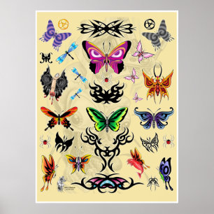 Tätowierung Geezer-01 Poster