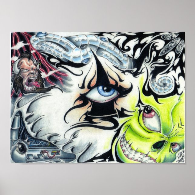 Tätowierung Poster (Vorne)