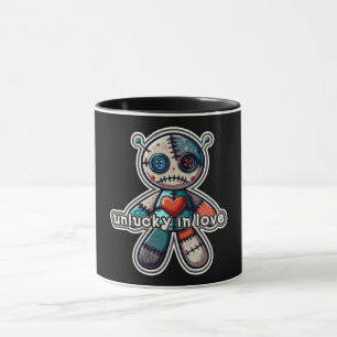 Tätowierung Skelett Herz Wahre Liebe Aussehen Tasse