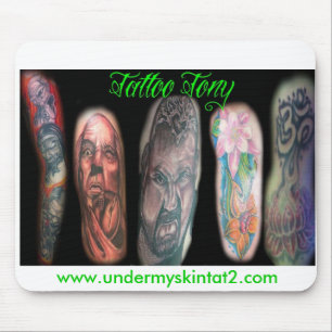 Tätowierung tonys Mausunterlage Mousepad