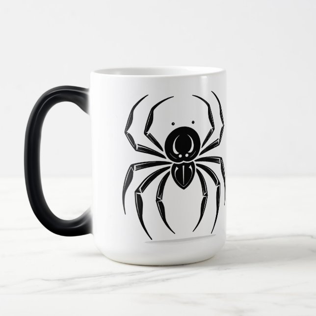 Tätowierungs-Flash-Art-Spinne Verwandlungstasse (Links)