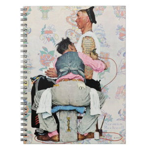 Tätowierungs-Künstler Notizblock