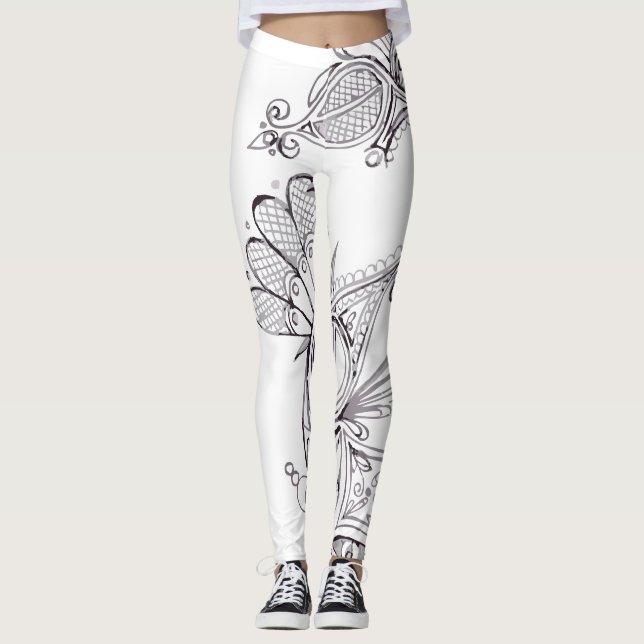 Tätowierungs-Leggings Leggings (Vorderseite)