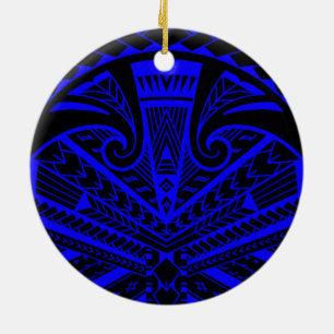 Tätowierungs-Rugbyspieler SamoanSonny Bill Keramikornament