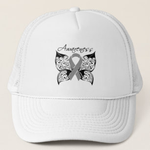 Tätowierungs-Schmetterlings-Bewusstsein - Hirntum Truckerkappe