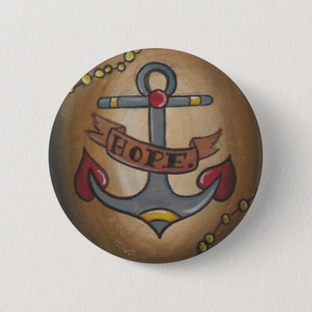 Tätowierungsanker Button (Vorderseite)