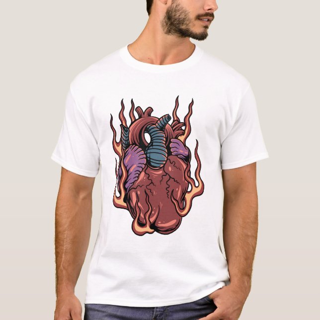 Tätowierungsdesign T-Shirt (Vorderseite)