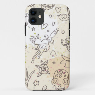 Tätowierungskonzept Muster Case-Mate iPhone Hülle