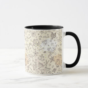 Tätowierungskonzept Muster Tasse