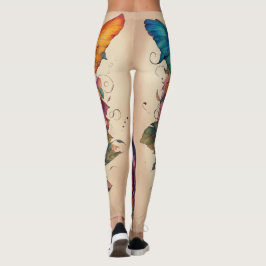 Tätowierungsstil, mystisch und zauberhaft leggings