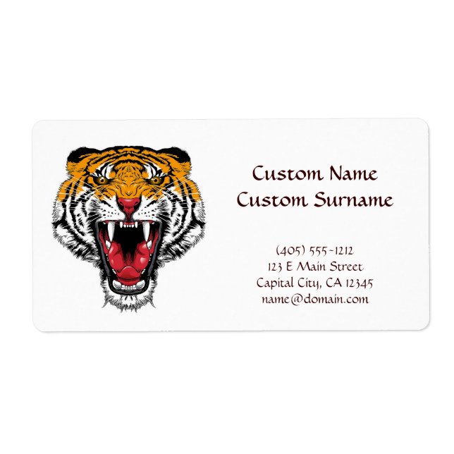 Tätowierungszeichen für coole Cartoon, der wilde T (Vorne)