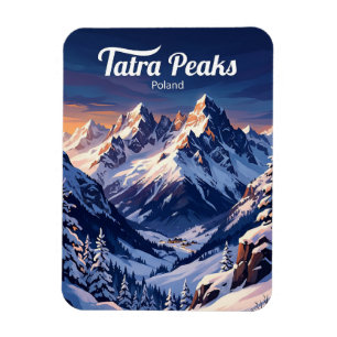Tatra-Gebirge Polen Magnet