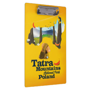 Tatra-Nationalpark, Polen Klemmbrett