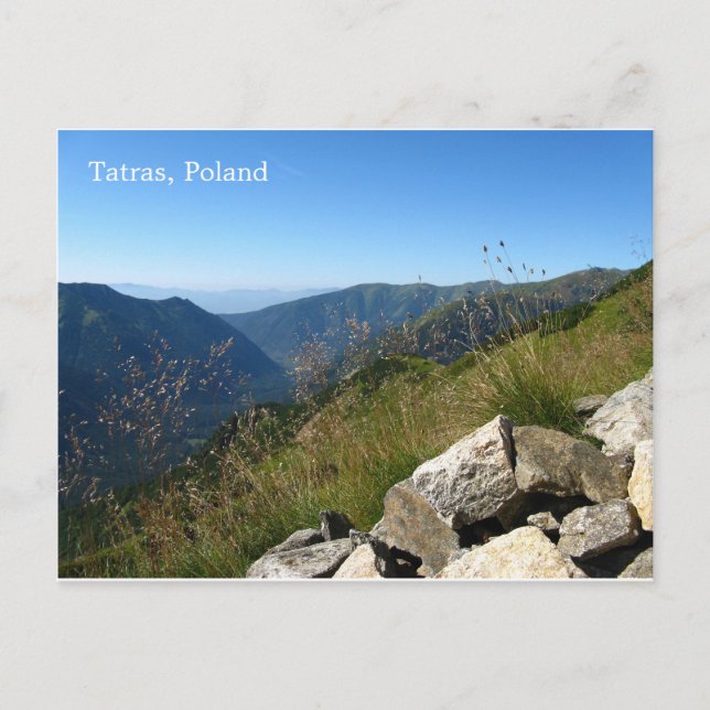 Tatras Polen Postcard Postkarte (Vorderseite)