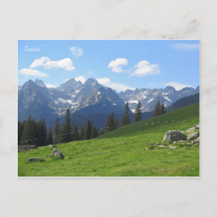 Tatras Postkarte