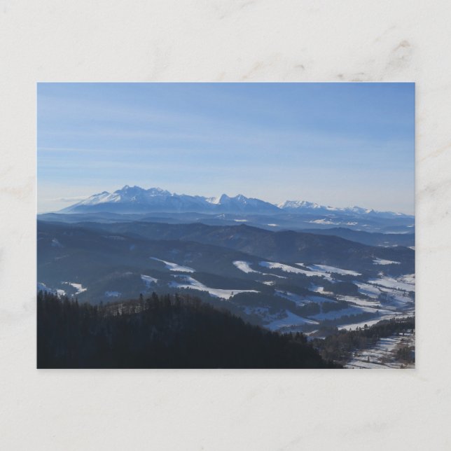 Tatras Postkarte (Vorderseite)