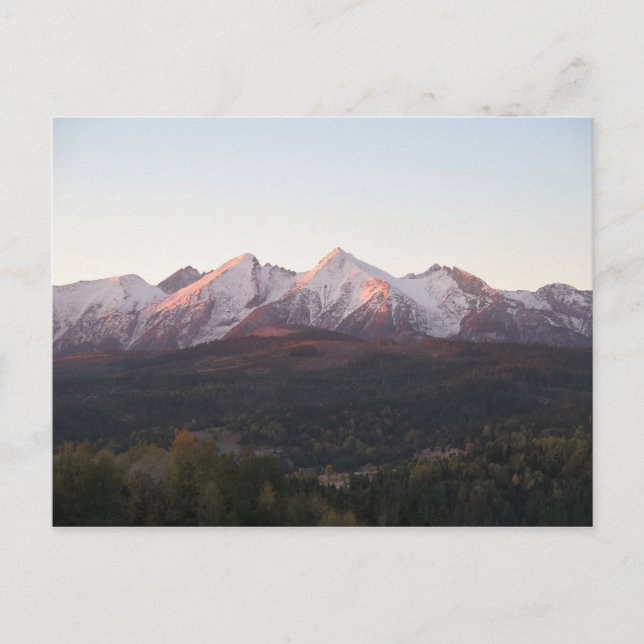 Tatras Postkarte (Vorderseite)
