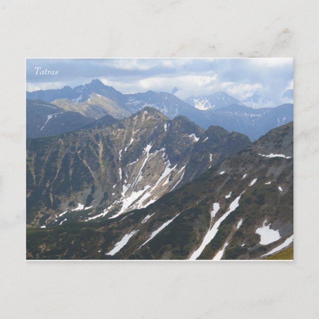Tatras Postkarte (Vorderseite)