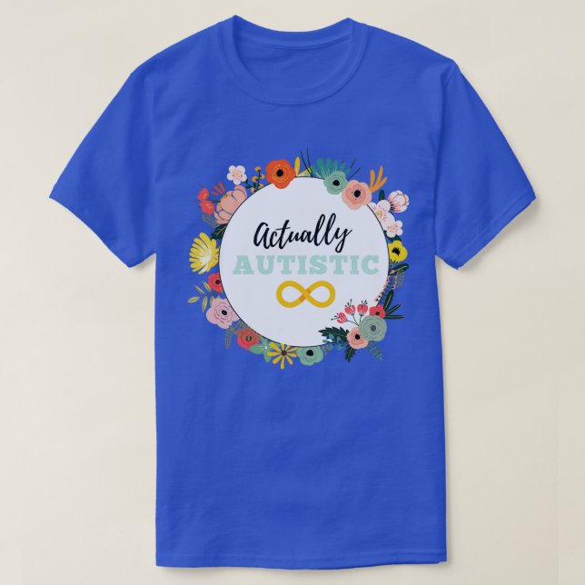 Tatsächlich autistisch 6 T-Shirt (Design vorne)