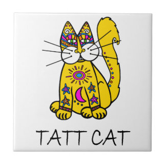 Tatt Cat Fliese