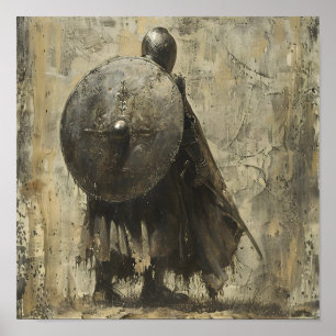 Tatted Knight Poster