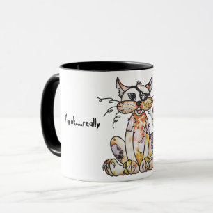 Tattered Pirate Tom Cat Coffee Tasse