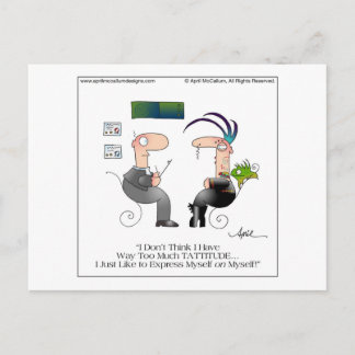 TATTITUDE Postcard bis April McCallum Postkarte