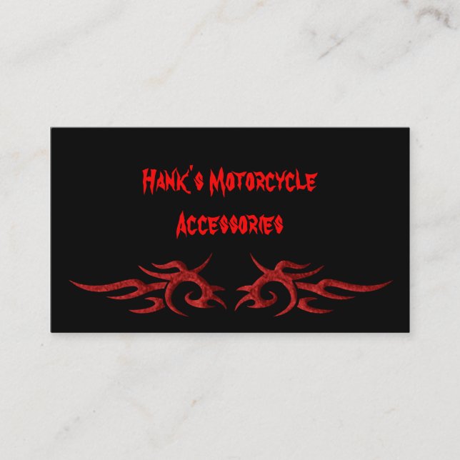 Tatto Artist Visitenkarte (Vorderseite)