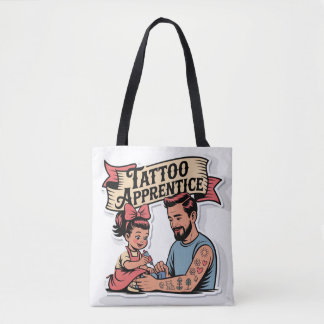 Tattoo Apprentice - Niedlicher Cartoon Vater & Toc
