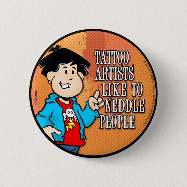 Tattoo Artist Button (Vorderseite)