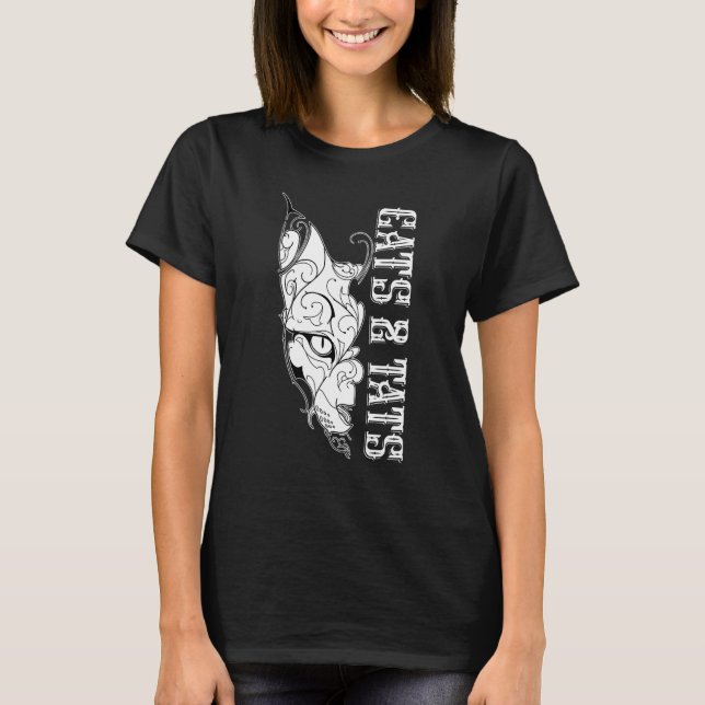 Tattoo Artist Cat 2 T-Shirt (Vorderseite)
