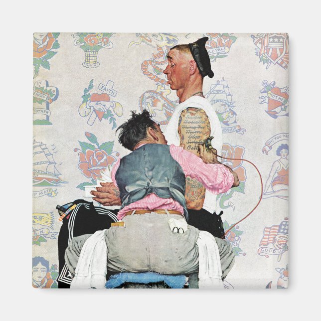 Tattoo Artist Magnet (Vorne)