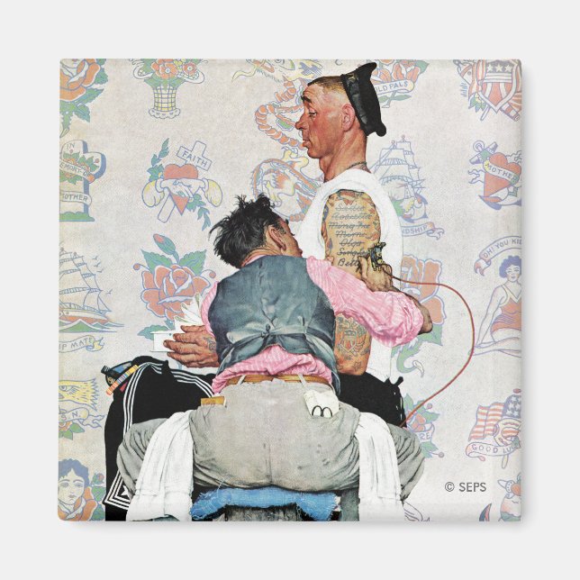 Tattoo Artist Magnet (Vorne)