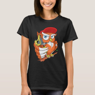 Tattoo Artist Owl Tattooist Bird Pet Eigentümer Ti T-Shirt