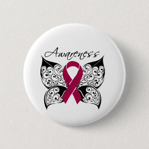 Tattoo Butterfly Awareness - Multiples Myelom Button