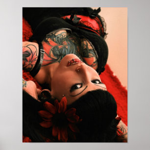 Tattoo Button Up Poster