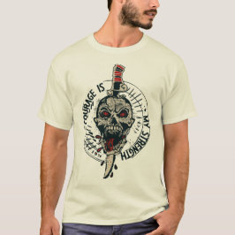 Tattoo courage is my strenght head crane c T-Shirt