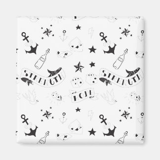 Tattoo-Flash-Hope-Aufkleber Magnet
